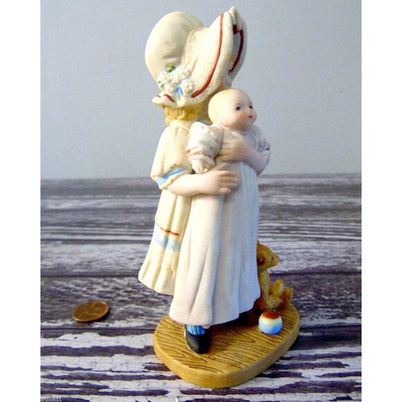 NEW Jan Hagara Limited Ed JENNY & BYE-LO DOLL Porcelain 5.5" Tall FIGURINE NIB! - Picture 6 of 8